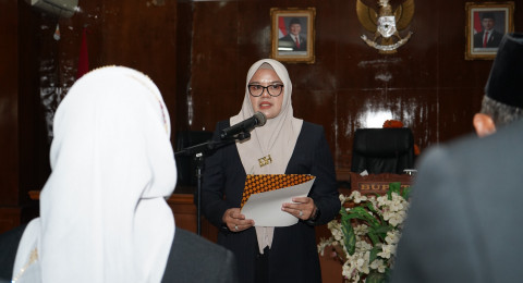 Perdana 19 Eselon II Dilantik, Bupati Dillah Sebut Butuh Pertimbangan Mendalam dan Sudah Profilling Semua Potensi