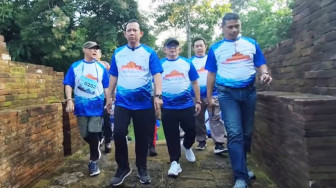 Bupati Muarojambi BBS, Ikuti kegiatan QRIS Cinta Bangga Paham Rupiah Temple Run 2025