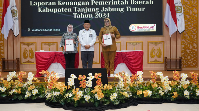 Kinerja Keuangan Baik, Tanjabtim Diganjar WTP ke-8