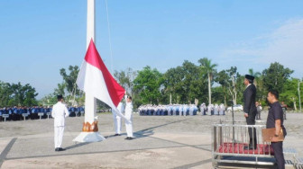 Wakil Bupati Muaro Jambi Pimpin Pelaksanaan  Peringatan Hari Lahir Pancasila di Kabupaten Muaro Jambi