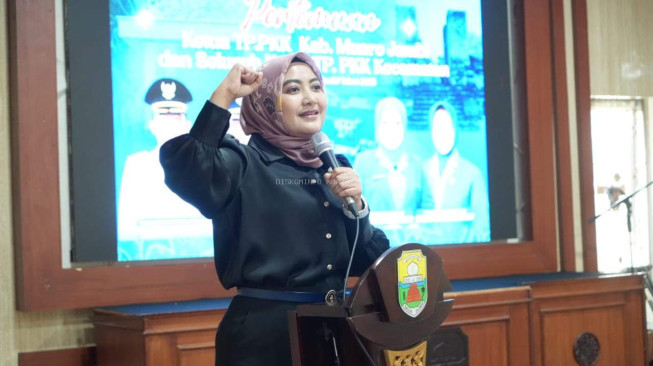 TP-PKK Kabupaten Muaro Jambi Gelar Pertemuan bersama Ketua Tim Penggerak PKK se-Kabupaten Muaro Jambi