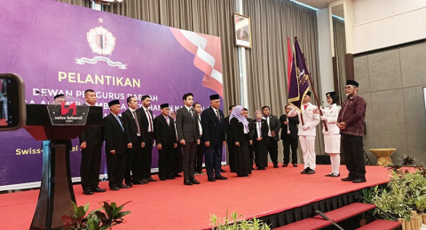 Wakil Walikota Jambi Diza Hazra Aljosa Resmi Dilantik Sebagai Bendahara Kepengurusan IKAL Lemhanas Provinsi Jambi 2025 2030