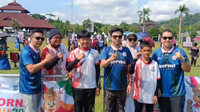 Ketua KORMI Kota Jambi Diza Hazra Aljosha Dampingi Peserta FORNAS VIII di NTB