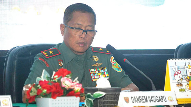 Rakor Swasembada Pangan Provinsi Jambi 2025, Dandrem 042 Gapu Harap OPLA Selesai Tepat Waktu