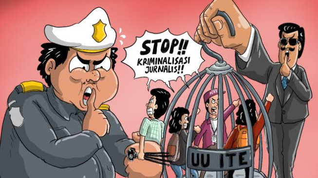 Kriminalisasi Pers, Ketika Kritik ‘Dipenjara’ dengan Pasal Pidana