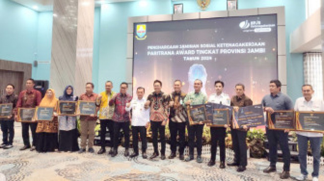 Pemerintah Kabupaten Muaro Jambi Raih Peringkat II, Penghargaan Paritrana Award 2024