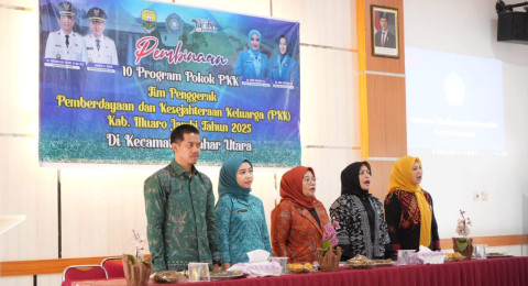 Tim Penggerak PKK Muaro Jambi Hadiri Pembinaan Terpadu di Talang Bukit