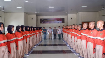 Sekda Muaro Jambi Budi Hartono Hadiri Acara Pendidikan dan Pelatihan Paskibraka Kabupaten Muaro Jambi Tahun 2025