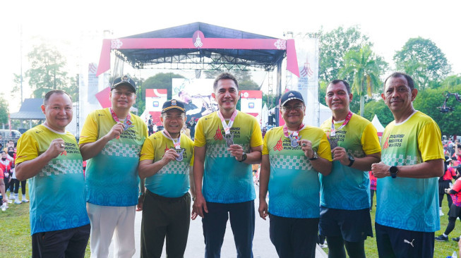Wali Kota Jambi Dukung Penuh Presisi Merdeka Run 2025