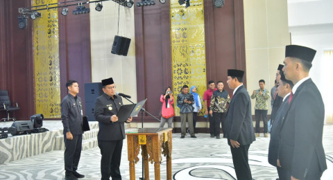 Walikota Jambi Maulana Lantik Direktur PT Siginjai Sakti Masa Bakti 2025-2029