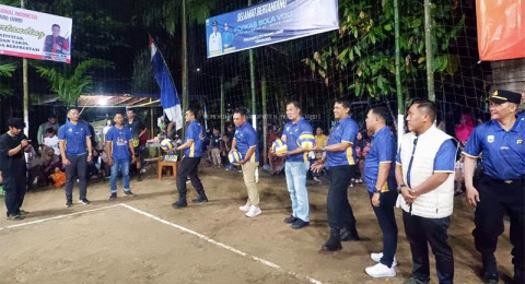 Sekda Muaro Jambi Budi Hartono Hadiri Porkab Piala Kapolres Muaro Jambi