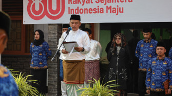 Momentum Memperkuat Komitmen Menjaga Kedaulatan Rakyat, Bawaslu Provinsi Jambi Peringati HUT ke 80 RI
