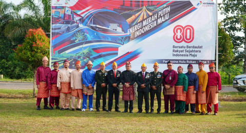 Gelar Upacara HUT RI ke-80, PHR Zona 1 Perkuat Semangat Kemerdekaan dan Swasembada Energi
