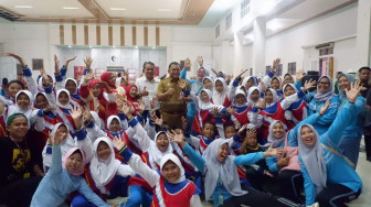 Wakil Bupati Junaidi Mahir Hadiri Penutupan Pekan Olah Raga Kabupaten Muaro Jambi