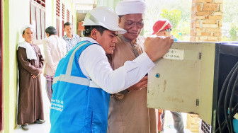 PLN Hadir Melayani Umat, Pastikan Listrik Aman di Milad Ponpes Marjanul Qalbi