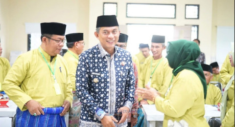 Wabup Junaidi H Mahir Buka Rakerda LAM Bumi Sailun Salimbai 2025