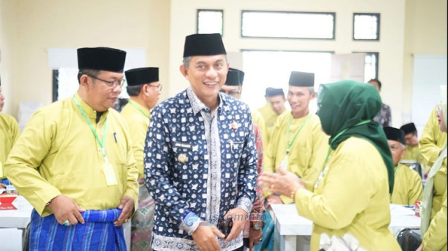 Wabup Junaidi H Mahir Buka Rakerda LAM Bumi Sailun Salimbai 2025