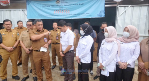 MBG di Muaro Jambi Berjalan Mantap, Sekda : Monitoring SPPG di Rengas Bandung