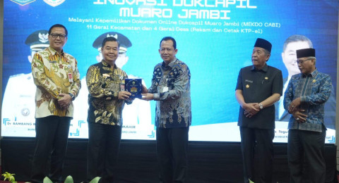 Pemkab Muaro Jambi Luncurkan Aplikasi MEKDO CABI untuk Tingkatkan Pelayanan Adminduk