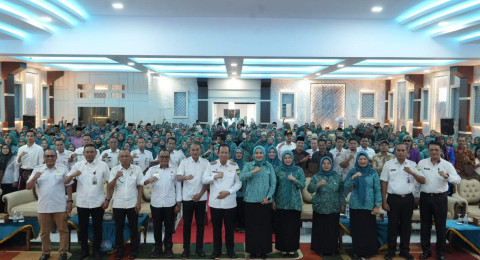 Gebyar Lomba Ceria, TP PKK Muaro Jambi Tumbuhkan Kreativitas dan Kebersamaan Kader