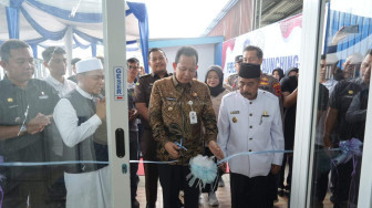 Bupati Muaro Jambi Resmikan Dapur Program Pemenuhan Gizi di Desa Niaso