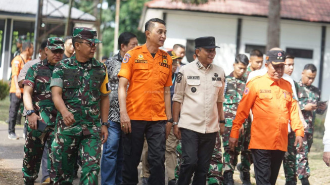 Wabup Junaidi Mahir Apresiasi Latihan Lapangan Penanggulangan Karhutla di Muaro Jambi