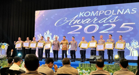Polda Jambi, Polres Kerinci dan Polsek Air Hitam Polres Sarolangun menerima penghargaan Kompolnas Award 2025