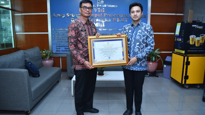 ANRI Anugerahi Pemkot Jambi Penghargaan "AA", Satu Satunya di Provinsi Jambi