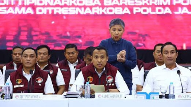 Perang Besar Melawan Narkoba, Polri Ungkap 38 Ribu Kasus dan Tahan Ribuan Bandar dan Kurir