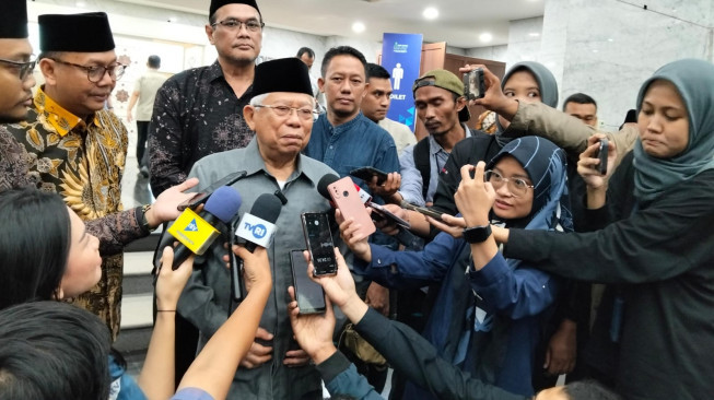 Forjukafi Luncurkan QRIS Wakaf Tunai Serta Kukuhkan Wapres Ke-13 Ma'ruf Amin Jadi Ketua Dewan Kehormatan