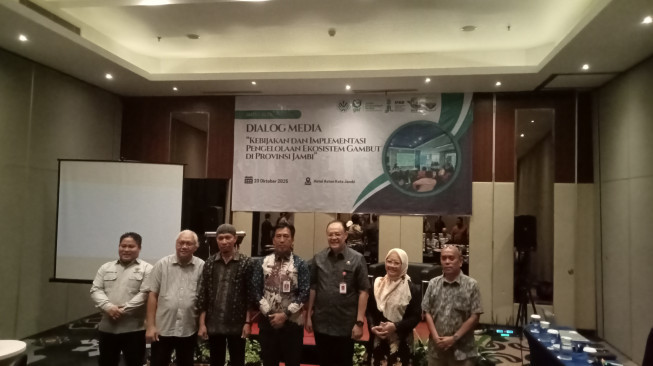 DLH Provinsi Jambi Gelar Dialog Media Bahas Pengelolaan Ekosistem Gambut