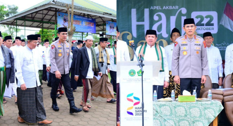 "Santri Hebat, Indonesia Bermartabat" Kapolda Jambi Dukung Sinergi Pesantren dan Aparat Keamanan