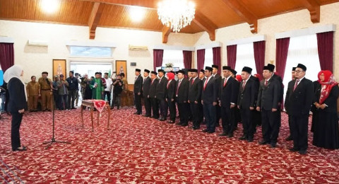 Bupati Dillah Hikmah Sari Lantik 39 Pejabat, Tegaskan Komitmen Bangun Birokrasi Melayani