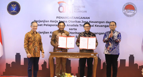 OJK, PPATK, dan BSSN Sepakati Sinergi Penguatan Integritas dan Keamanan Sektor Jasa Keuangan
