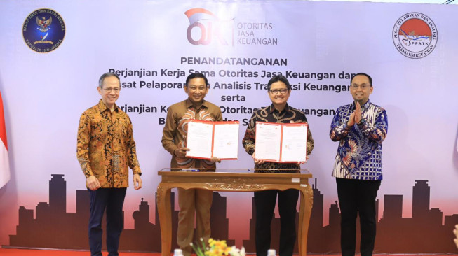 OJK, PPATK, dan BSSN Sepakati Sinergi Penguatan Integritas dan Keamanan Sektor Jasa Keuangan