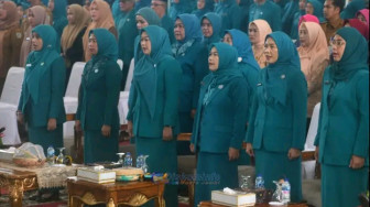 Wakil Ketua TP PKK Muaro Jambi Hadiri HKG ke-53, Novi Astrianti Dilantik sebagai Bunda Literasi