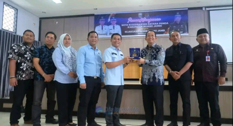 Bupati Muaro Jambi Resmikan Kerjasama Hukum Pemkab Muaro Jambi dan Kejari