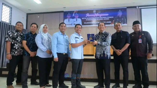 Bupati Muaro Jambi Resmikan Kerjasama Hukum Pemkab Muaro Jambi dan Kejari