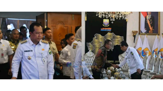 Bupati Muaro Jambi Hadiri Rakor dan Evaluasi SPI 2024 untuk Penguatan Integritas Nasional 2025