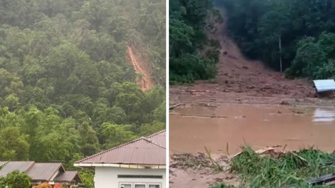 Waspadalah Warga Sonsang, Longsor dan Banjir Bandang Mengintai.. Bertekadlah Tanamilah Bukit Bukit itu Lagi...