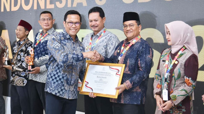 Kota Jambi Ungguli Banyak Daerah, Raih Terbaik 2 SDGs Action Awards