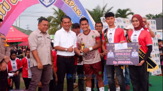 Akso Dano FC Juara Bupati Cup Muaro Jambi 2025, Disaksikan Ribuan Warga