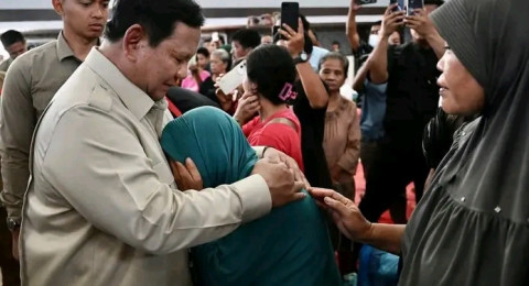 Presiden Prabowo Tiba di Tapanuli Tengah, Pastikan Penanganan Cepat untuk Warga Terdampak Banjir