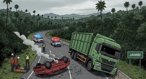 Angka Laka Lantas Meledak, Kesadaran Pengendara Jambi Dipertanyakan