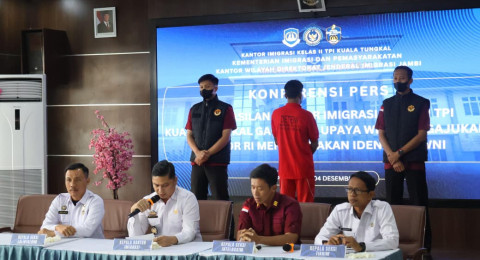 WNA Asal Myanmar Terciduk Coba Urus Paspor RI dengan Identitas Palsu di Kuala Tungkal