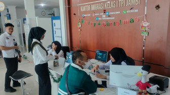 Permohonan Paspor di Imigrasi Jambi Meningkat Jelang Natal dan Tahun Baru 2026