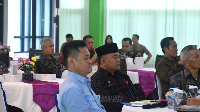 Sekda Muaro Jambi Buka Sosialisasi Pelaporan dan Pengendalian Gratifikasi