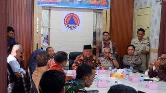 Muaro Jambi Tetapkan Status Siaga Darurat Hidrometeorologi, Sekda Budi Hartono Pimpin Rapat Kesiapsiagaan