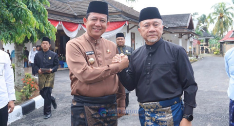 Bupati Muaro Jambi Bambang Bayu Suseno Hadiri HUT ke-76 Kabupaten Merangin 2025