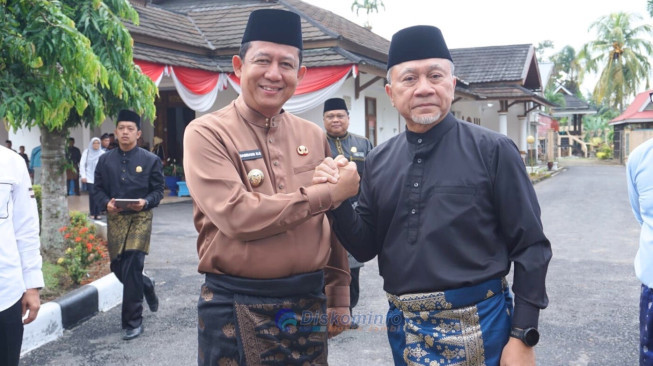 Bupati Muaro Jambi Bambang Bayu Suseno Hadiri HUT ke-76 Kabupaten Merangin 2025